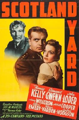 Scotland Yard movie posters (1941) canvas poster