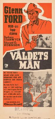 The Violent Men movie posters (1955) wooden framed poster