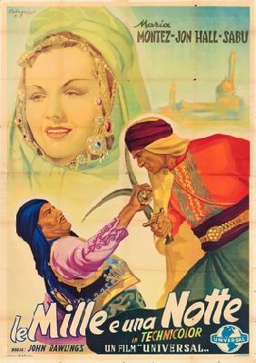 Arabian Nights movie posters (1942) canvas poster