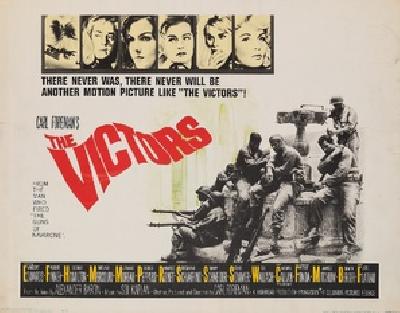 The Victors movie posters (1963) wooden framed poster