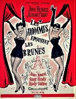 Gentlemen Marry Brunettes movie posters (1955) hoodie #3674797