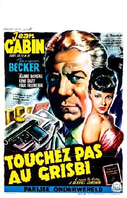 Touchez pas au grisbi movie posters (1954) canvas poster