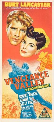 Vengeance Valley movie posters (1951) t-shirt