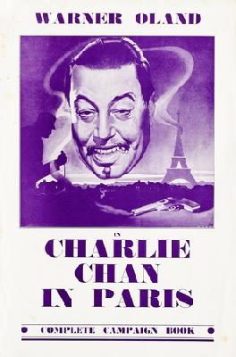 Charlie Chan in Paris movie posters (1935) tote bag