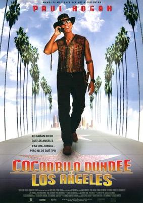 Crocodile Dundee in Los Angeles movie posters (2001) poster with hanger