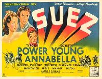Suez movie posters (1938) t-shirt #3676150