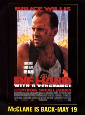 Die Hard: With a Vengeance movie poster (1995) Mouse Pad MOV_22364b25