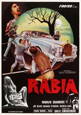 Rabid movie posters (1977) tote bag