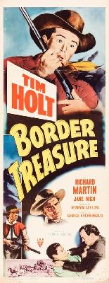 Border Treasure movie posters (1950) wooden framed poster