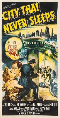 City That Never Sleeps movie posters (1953) sweatshirt