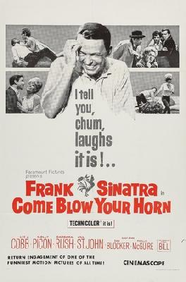 Come Blow Your Horn movie posters (1963) wooden framed poster