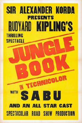 Jungle Book movie posters (1942) tote bag