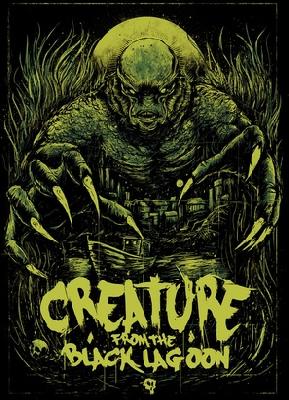 Creature from the Black Lagoon movie posters (1954) pillow