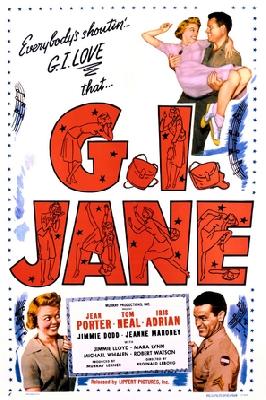 G.I. Jane movie posters (1951) metal framed poster