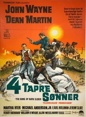 The Sons of Katie Elder movie posters (1965) hoodie
