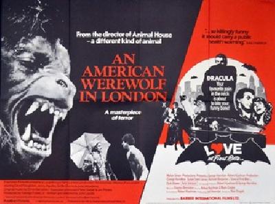 An American Werewolf in London movie posters (1981) metal framed poster