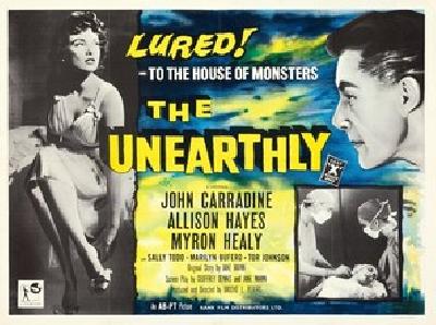 The Unearthly movie posters (1957) pillow