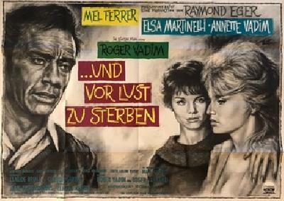 Et mourir de plaisir movie posters (1960) metal framed poster