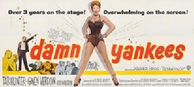 Damn Yankees! movie posters (1958) poster with hanger