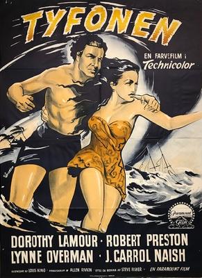 Typhoon movie posters (1940) tote bag