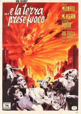 The Day the Earth Caught Fire movie posters (1961) wooden framed poster