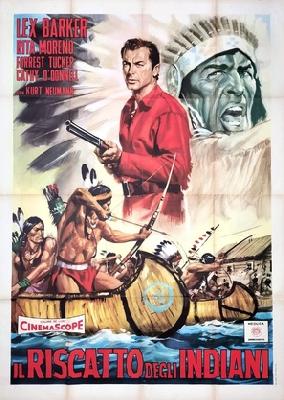 The Deerslayer movie posters (1957) metal framed poster