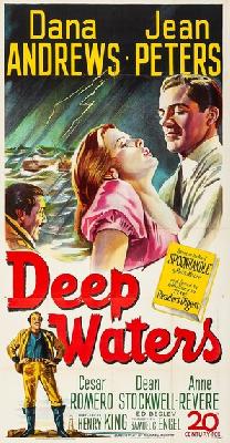 Deep Waters movie posters (1948) canvas poster