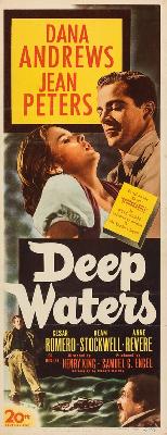 Deep Waters movie posters (1948) poster