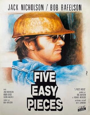 Five Easy Pieces movie posters (1970) Stickers MOV_2240427