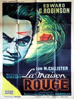 The Red House movie posters (1947) wooden framed poster