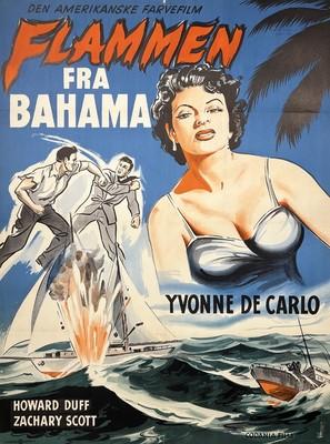 Flame of the Islands movie posters (1955) metal framed poster