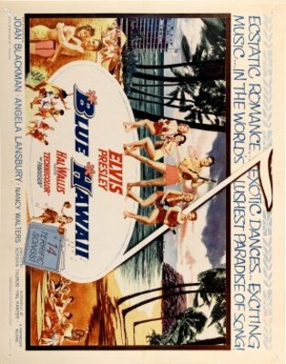 Blue Hawaii movie poster (1961) poster with hanger