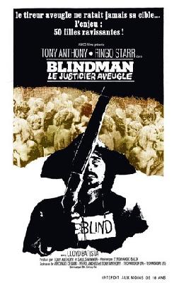Blindman movie posters (1971) canvas poster