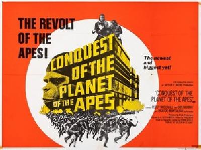 Conquest of the Planet of the Apes movie posters (1972) sweatshirt