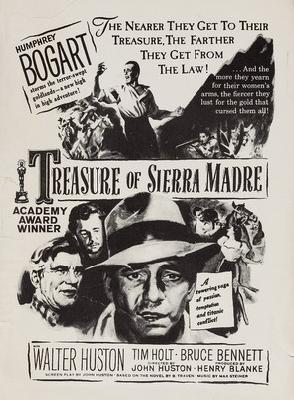 The Treasure of the Sierra Madre movie posters (1948) t-shirt