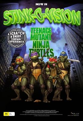 Teenage Mutant Ninja Turtles movie posters (1990) poster with hanger