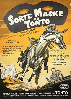 The Lone Ranger and the Lost City of Gold movie posters (1958) tote bag
