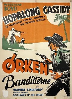 Outlaws of the Desert movie posters (1941) wooden framed poster
