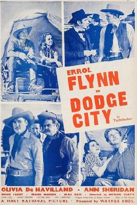 Dodge City movie posters (1939) puzzle MOV_2242322