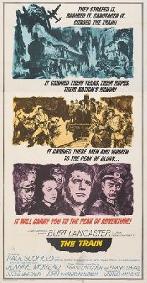 The Train movie posters (1964) canvas poster