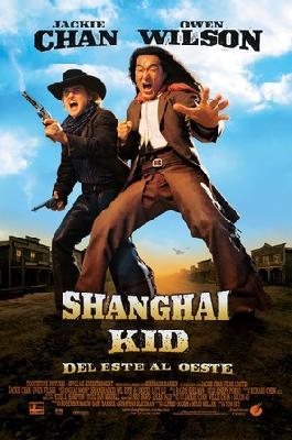 Shanghai Noon movie posters (2000) wooden framed poster
