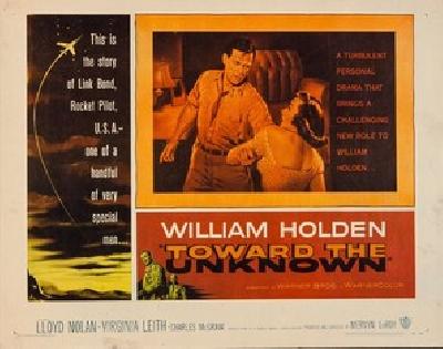 Toward the Unknown movie posters (1956) wooden framed poster