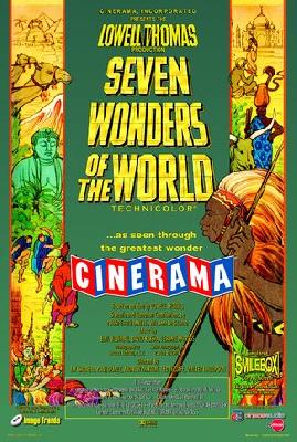 Seven Wonders of the World movie posters (1956) pillow