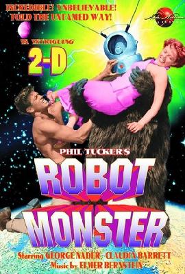 Robot Monster movie posters (1953) metal framed poster