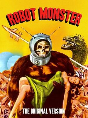 Robot Monster movie posters (1953) metal framed poster
