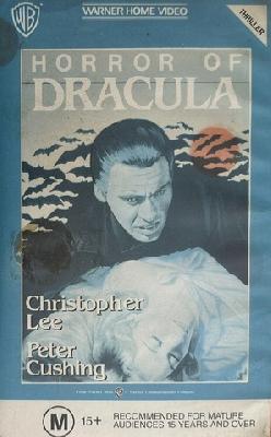 Dracula movie posters (1958) wood print