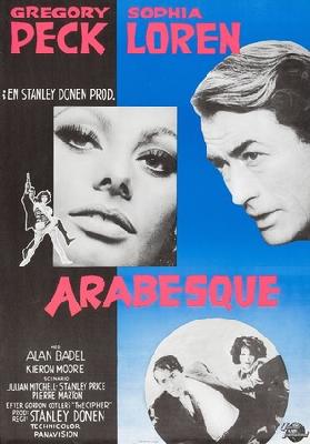 Arabesque movie posters (1966) tote bag