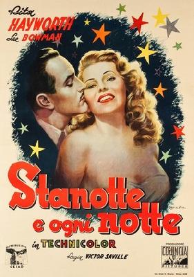 Tonight and Every Night movie posters (1945) wooden framed poster