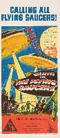 Earth vs. the Flying Saucers movie posters (1956) Longsleeve T-shirt #3684284