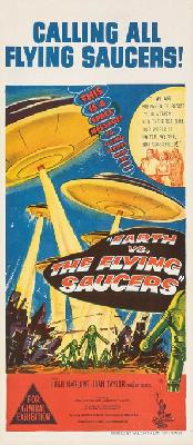 Earth vs. the Flying Saucers movie posters (1956) mug